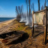 За вісім місяців 2026 року у Чорноморському заповіднику вигоріло понад 3 тис. гектарів