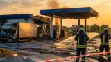 Російські удари по АЗС: в Чернігівській — поранена працівниця, у Полтавському районі — пожежі вдалося локалізувати