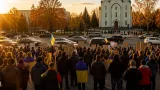 У Черкасах на Соборній площі пройшла акція «Не мовчи — полон вбиває» на підтримку родин полонених