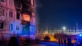 У Євпаторії уламки дрона впали на дев’ятиповерхівку поруч із підстанцією «Мойнаки»