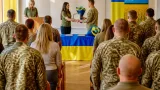 У Хмільнику на День Незалежності відзначили тих, хто підтримує Збройні Сили