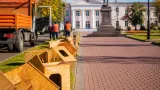 У Ніжині прибрали собачі будки в центрі: громада і влада шукають компроміс
