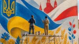 У Сумах відкрили мурал, що символізує польсько-українську солідарність