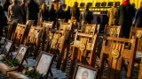 В Івано‑Франківську на Вічевому майдані вшанували 25 загиблих захисників і їхні родини
