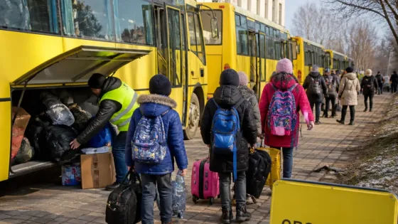 За місяць з Краматорської та Слов’янської громад евакуювали понад 1,4 тис. дітей