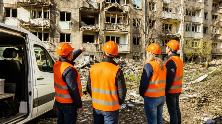 Бровари приймали делегацію з Німеччини: огляд об’єктів, що потребують відновлення