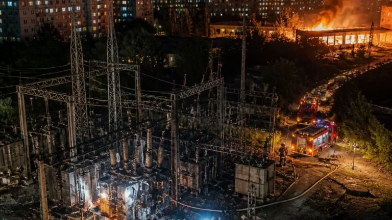 Через нічні та ранкові атаки дронів Миколаївщина лишилася без світла понад 300 тисяч абонентів