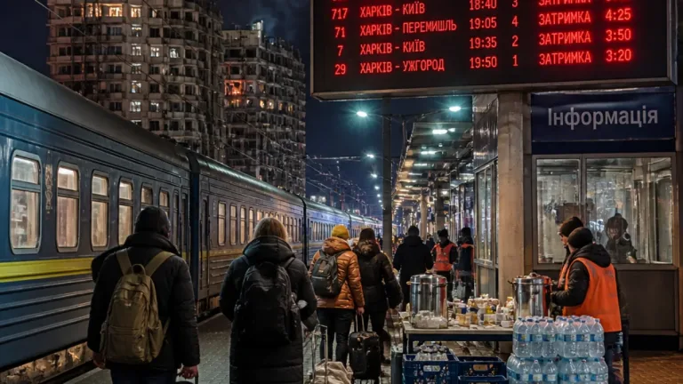 Через обстріли з Харкова затримуються вісім міжрегіональних та міжнародних поїздів