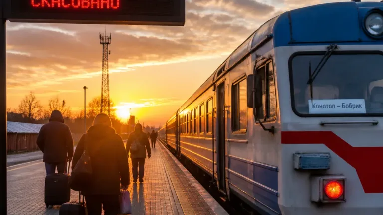 Через ранкову атаку змінено маршрути та розкладають поїзди з Конотопа