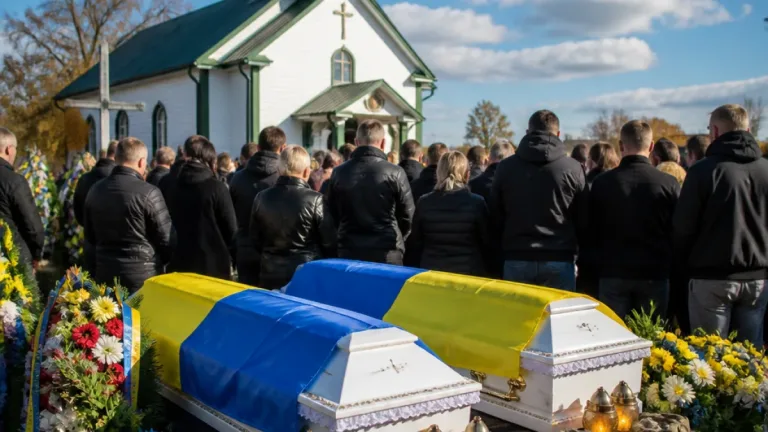 Черкащина попрощалася з двома захисниками: подробиці служби та прощань