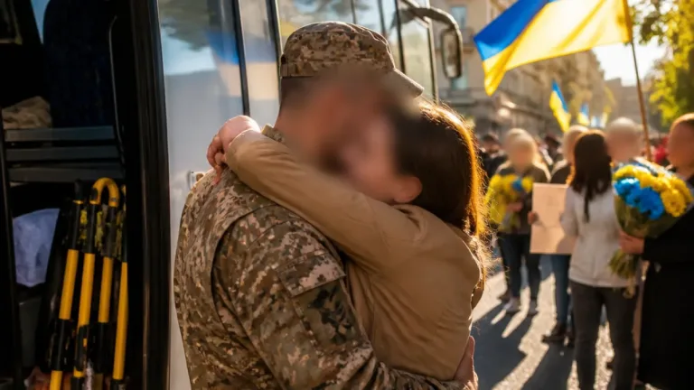 Черкаси: сестра дочекалася брата з російського полону після обміну 19 серпня
