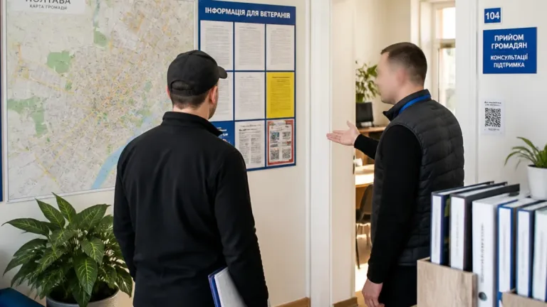 Як у Полтаві працює управління з питань ветеранської політики і для кого воно створене