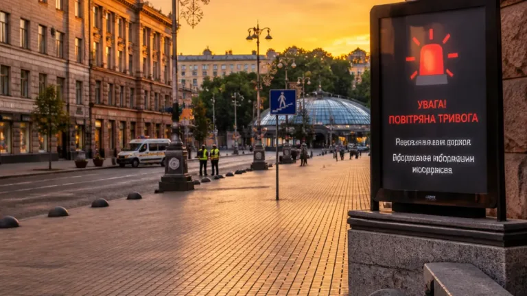 Київ переглядає систему реагування на повітряні тривоги після 13 сигналів за добу