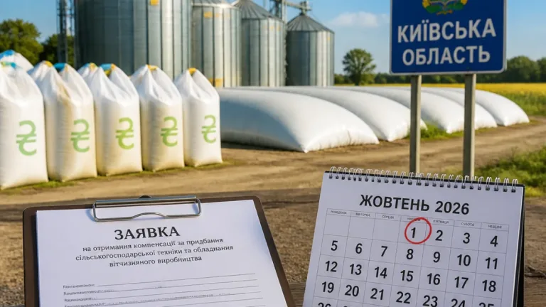 Київщина відшкодовуватиме до 50% витрат на придбання засобів зберігання зерна
