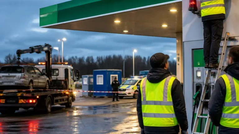 Київська ОВА ініціює посилення безпеки АЗС: автоматичні сповіщення, укриття та очищення майданчиків