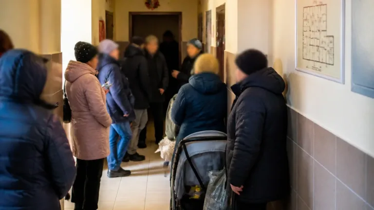 Мешканці Київщини ховаються у коридорах через брак доступних укриттів — відео інфлюенсерки