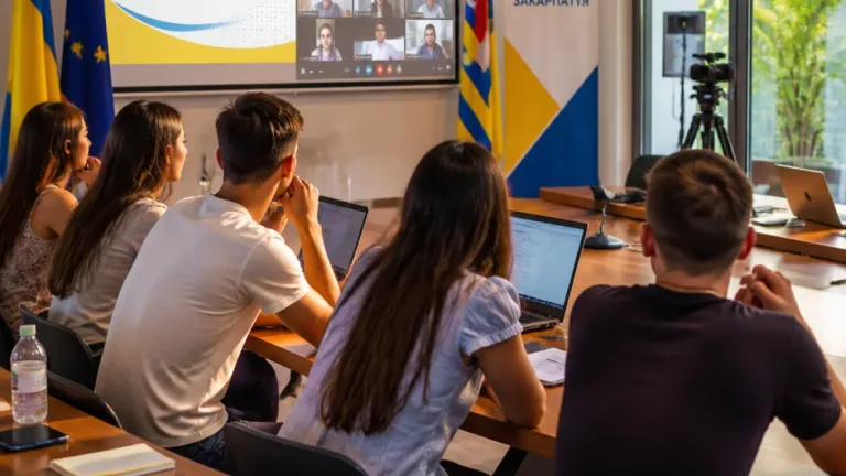 Молодь Закарпаття об’єднується: на Міжнародний день молоді говорили про інструменти впливу та перспективи