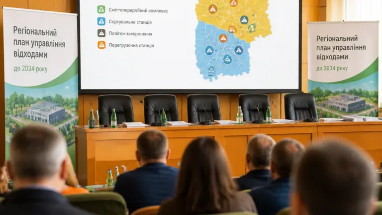 На Хмельниччині представили регіональний план управління відходами до 2034 року