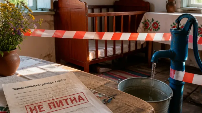 На Кіровоградщині восьмимісячне немовля померло через нітратне отруєння водою зі свердловини