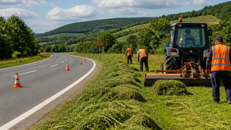 На під’їздах до Тернополя розпочали упорядкування узбіч на дорозі Н-18