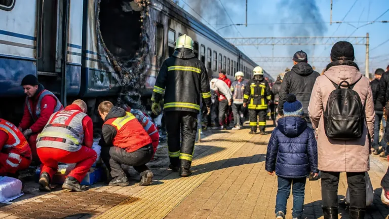 На станції Лиманівка влучання безпілотника в електропоїзд: двоє загиблих, кілька поранених