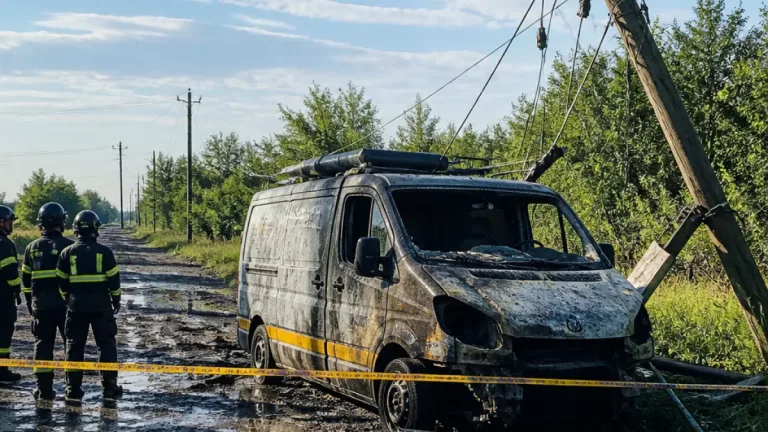 На Сумщині дрон вразив авто ремонтної бригади: один енергетик загинув, інший поранений
