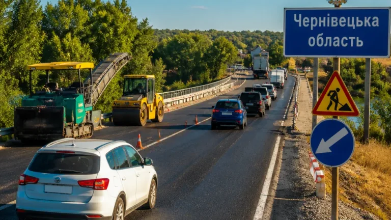 На вʼїзді до Чернівецької області відновили рух по мосту на Р-62