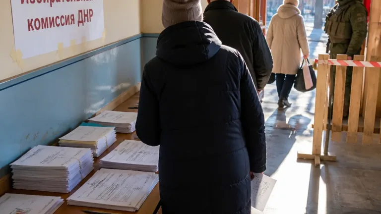 Окупанти на Донеччині намагаються прив’язати захоплені громади до «виборчих дільниць» ДНР для голосування в Росії