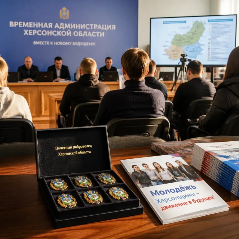 На окупованій частині Херсонщини окупаційна влада створила «Раду з добровольчої діяльності» для молоді
