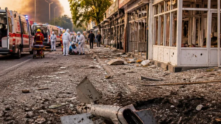 Павлоград: медики і постраждалі описують наслідки атаки дронами в центрі міста