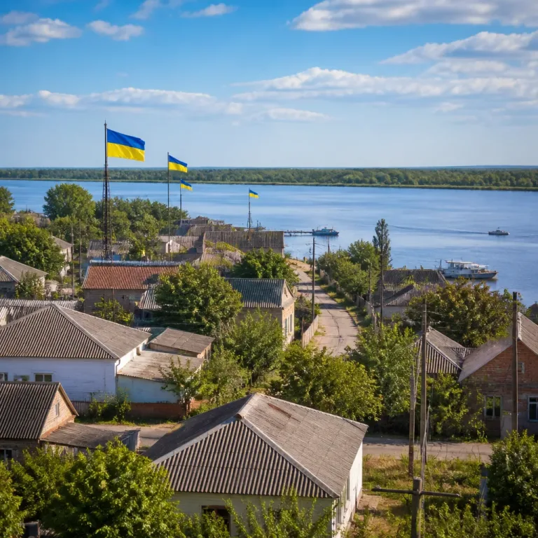 Під час заходів до Дня Прапора пілоти «Борисфен» підняли стяги над Лівобережжям Херсонщини