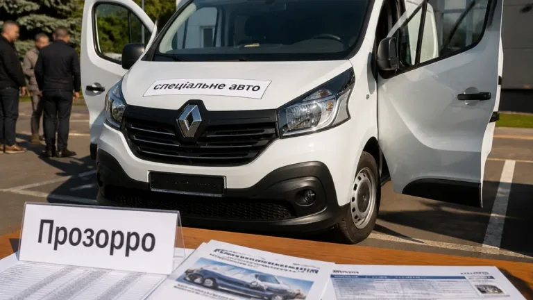 Поліція охорони Черкащини оголосила тендер на спецавто за 1,62 млн грн