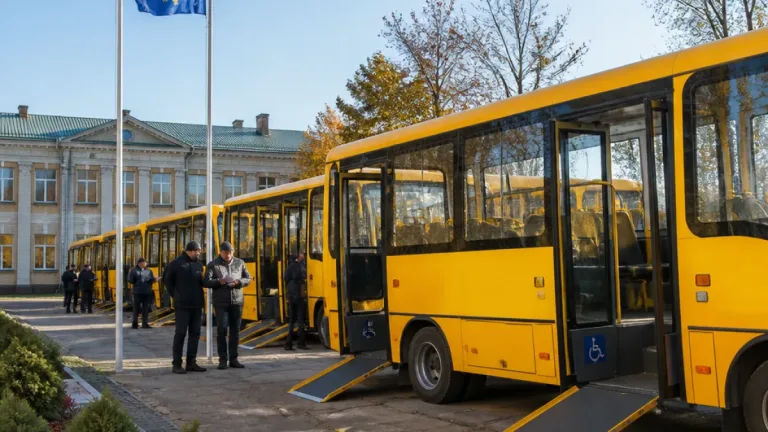 Полтава: у 2026 році на Полтавщині планують закупити 23 шкільні автобуси