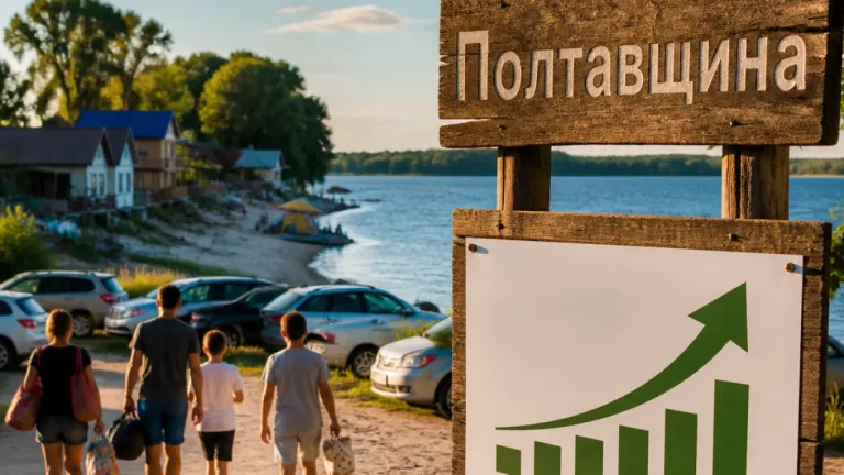 Полтавщина — у десятці регіонів за кількістю туристичних ночівель у першому півріччі