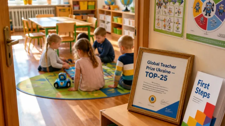 Полтавська вчителька дошкілля Тетяна Фролова увійшла до ТОП-25 Global Teacher Prize Ukraine