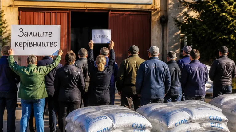 Працівники Дрогобича закликають не змінювати керівництво «Дрогобицької солеварні» під час приватизації