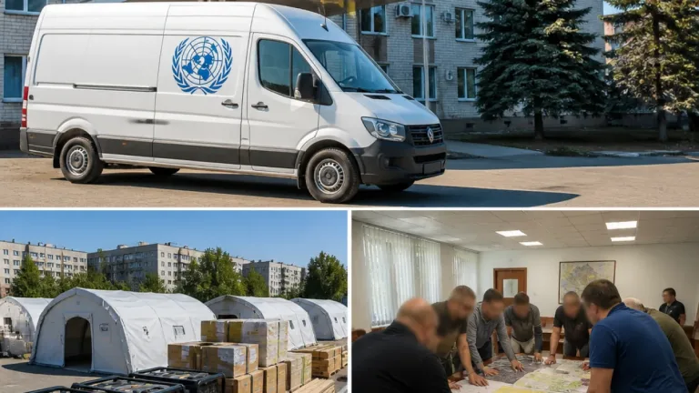 Представники ООН оглянули Нікопольський район — обговорили захист мирних мешканців і зимову підготовку