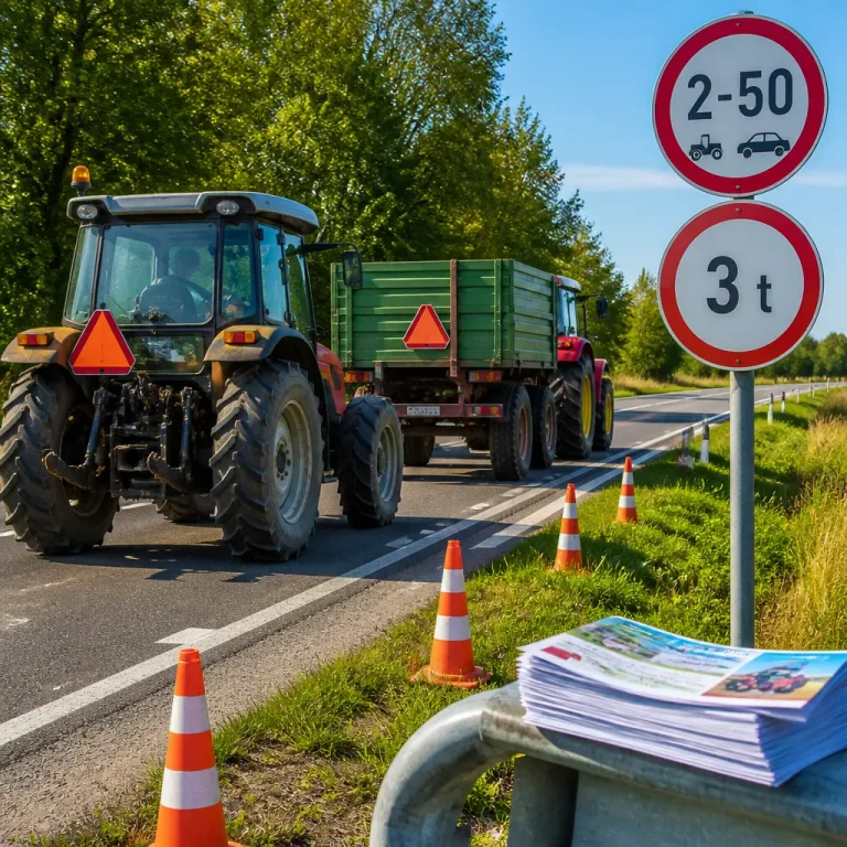 Оновлені правила руху сільгосптехніки: які швидкості й обмеження зʼявилися у змінах