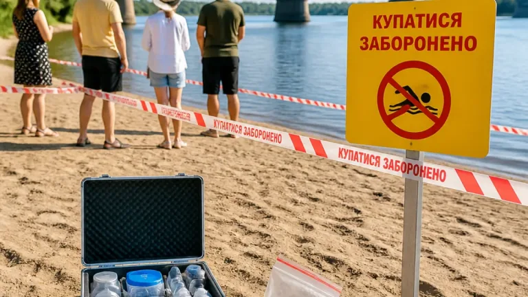 ЦГЗ перевірив пляжі: у Полтавській області виявили небезпечний міський пляж Кременчука