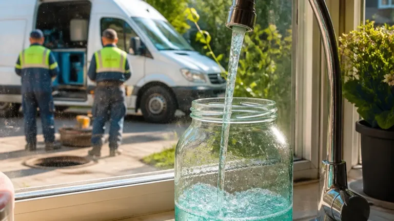 У Бучі мешканці фіксують блакитний відтінок води з-під крана: комунальники перевіряють мережу