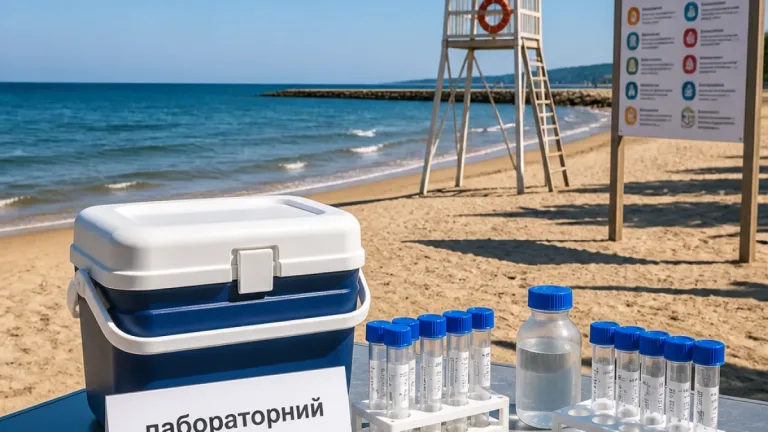 У Чорноморську якість морської води на пляжі «Центральний» відповідає санітарним нормам