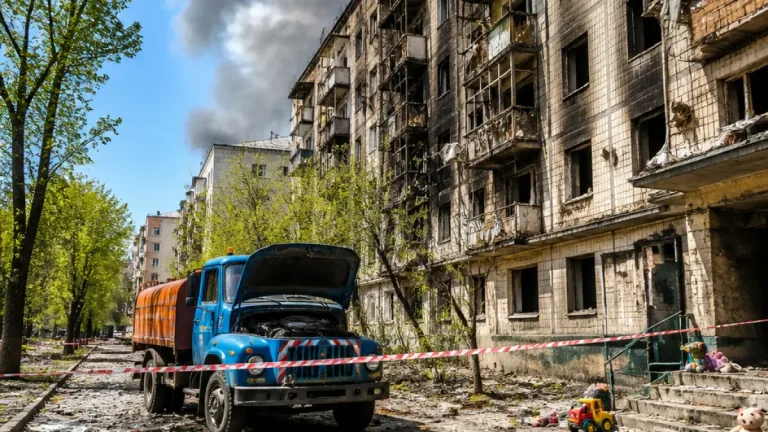 У Дружківці призупинили обслуговування багатоповерхівок через постійні обстріли — не нараховуватимуть плату