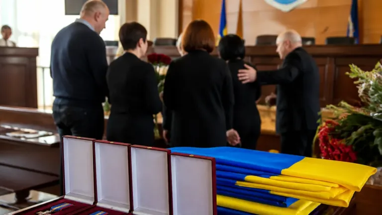 У Горішніх Плавнях родинам чотирьох загиблих воїнів вручили посмертні державні нагороди