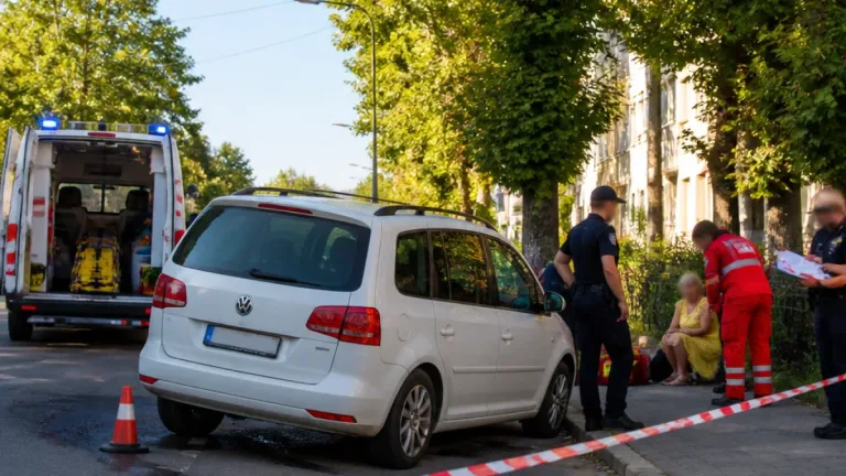 У Каневі водій Volkswagen, рухаючись заднім ходом, збив 76‑річну жінку — відкрито провадження