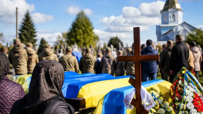 У Хмельницькій області попрощалися з сімома загиблими захисниками, серед них — прикордонник і морпіх