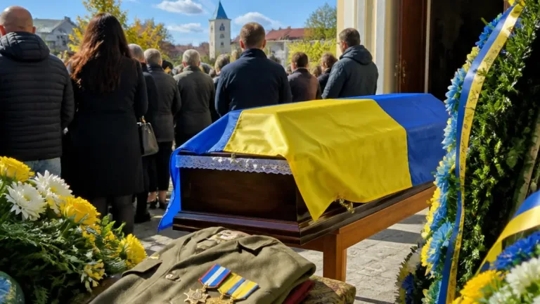 У Хусті попрощалися з 23‑річним орденоносцем Олександром Плешинцем, що загинув на фронті