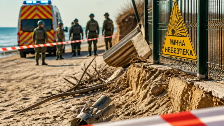 У Коблево подружжя загинуло через вибух міни на закритому пляжі, ще двоє постраждалих