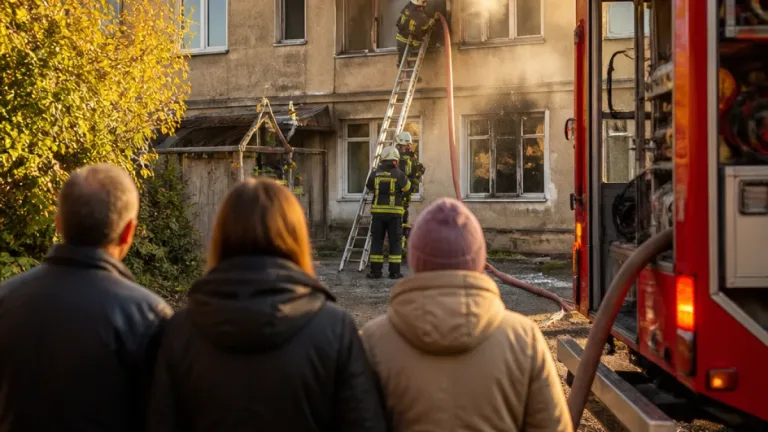 У Коломиї пожежники ліквідували займання в квартирі на вулиці Грушевського — евакуйовано трьох осіб