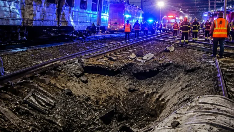 У Києві балістична ракета вразила залізничне підприємство на Дарниці: загинув співробітник «Укрзалізниці»