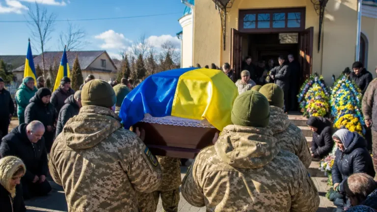 У Тальному попрощалися з військовослужбовцем Олегом Павлюком, який загинув на Донеччині
